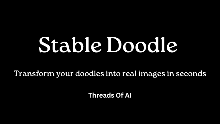 How To Use Stable Doodle In 2024