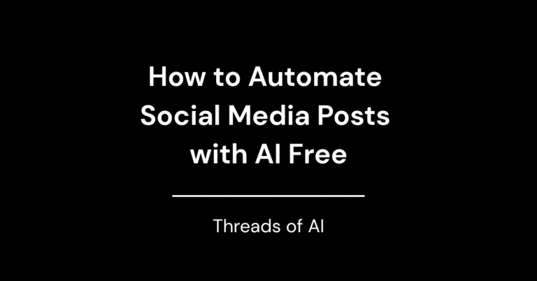 How to Automate Social Media Posts with AI Free – 6 Powerful Tools ...